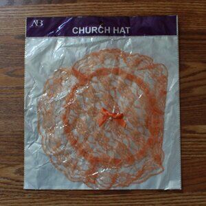 Ana Beauty Lace Accent Church Hat/Hair Accessory